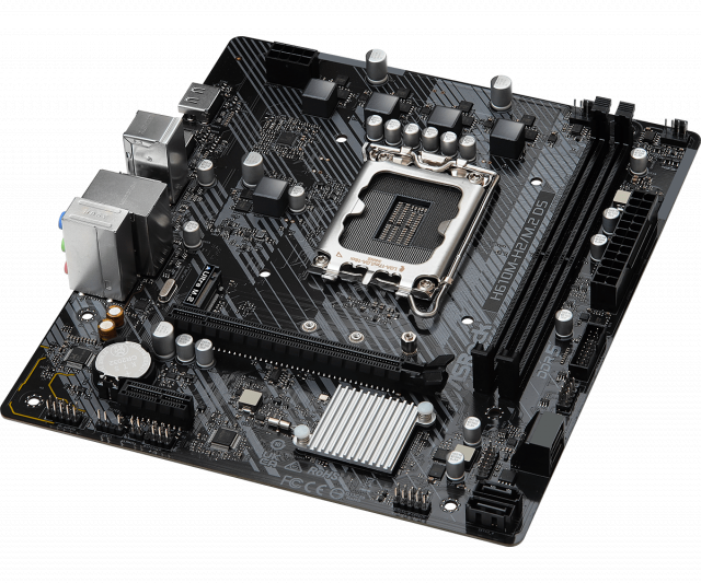 Motherboard ASRock H610M-H2/M.2, DDR5, mATX 