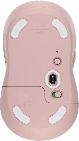 Wireless Mouse Logitech Signature M650 L - Rose, USB 