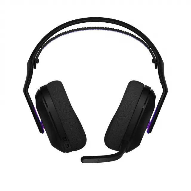 Геймърски слушалки Logitech G522 Lightspeed Wireless RGB, Микрофон, Черни 