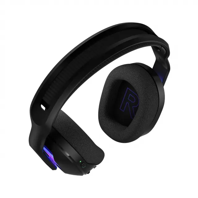 Геймърски слушалки Logitech G522 Lightspeed Wireless RGB, Микрофон, Черни 