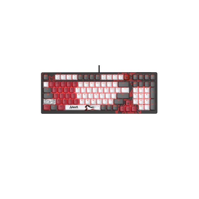 Gaming Keyboard A4tech Bloody S98 Naraka, RGB Backlights, Black, Red switch
