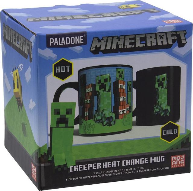 Paladone Minecraft Creeper Heat Change Mug 