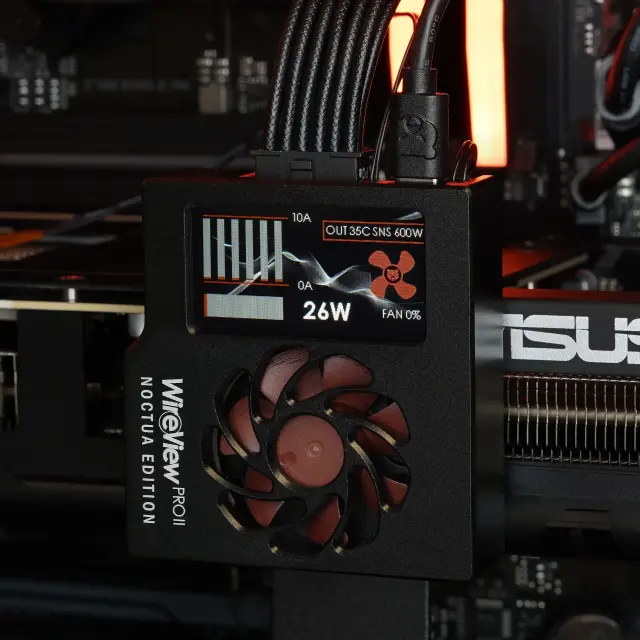 Thermal Grizzly WireView Pro II Noctua Edition GPU 12V-2x6 - Black 