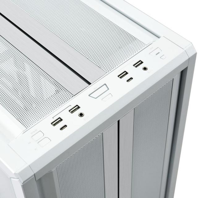 Кутия Lian Li V3000 PLUS Full-Tower, Tempered Glass, Бяла 