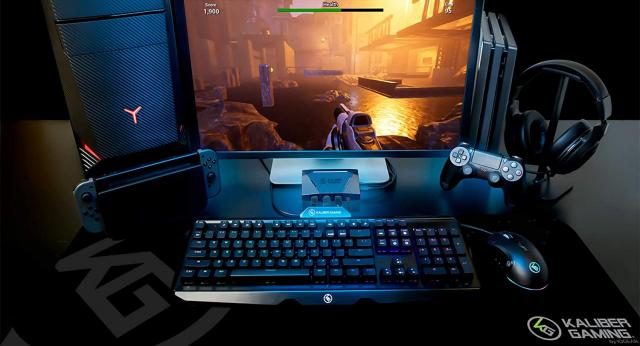 Адаптер ATEN IOGEAR KeyMander 2 3Play, За клавиатура и мишка към PC & Game Consoles 
