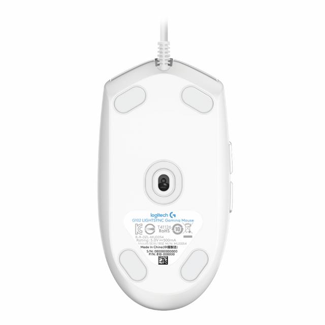 Gaming Mouse Logitech, G102 LightSync, RGB, Optical, Wired, USB 