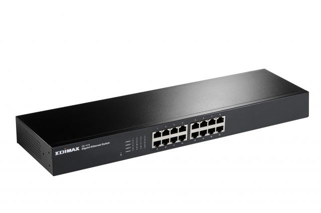 Switch EDIMAX GS-1016, 16 Ports, Gigabit, Rack-mount 