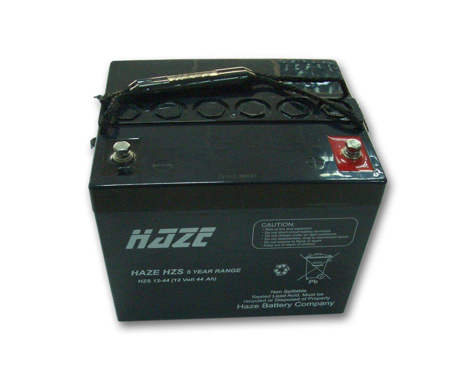 Оловна Батерия Haze (HZS12-44) 12V / 44 Ah - 198 / 167 / 157 mm AGM