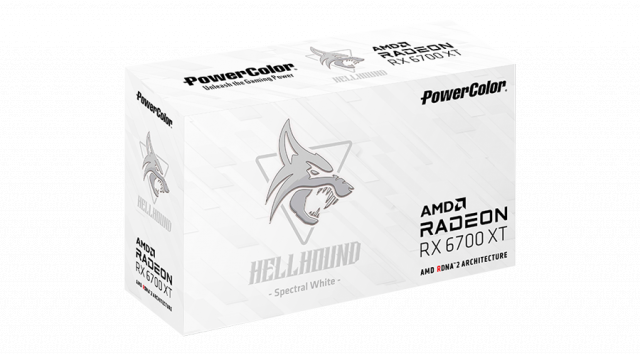 Videokarta Powercolor Hellhound Spectral White Amd Radeon Rx 6700 Xt 12gb Gddr6