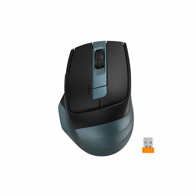 Безжична мишка A4tech FB35CS Fstyler, Bluetooth, 2.4GHz, Литиево-йонна батерия, Безшумна, Зелен 