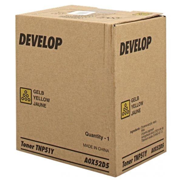 Тонер касета DEVELOP TNP51Y, ineo+3110, 5000 k., A0X52D5, Yellow 
