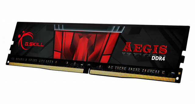Памет G.SKILL Aegis 8GB DDR4 PC4-25600 3200MHz CL16 F4-3200C16S-8GISB 