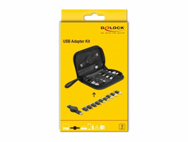 Delock USB Adapter Kit 10 parts 