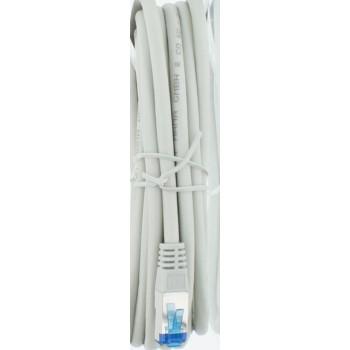 Мрежов пач кабел HAMA F/UTP, CAT 6, RJ-45 - RJ-45, 1Gbit/s, 5.0 m, Сив, Булк 