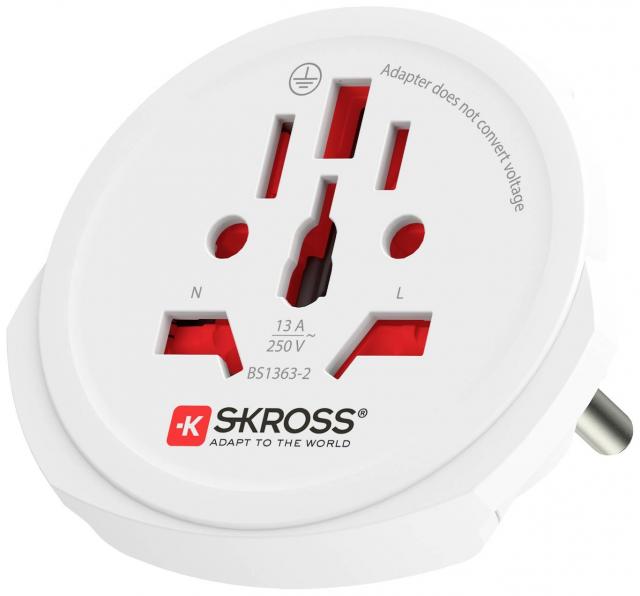 Skross 1.103180 Travel adapter Pro World 
