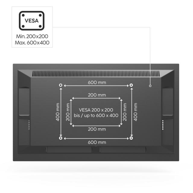 Hama "Trolley" TV Stand with Castors, up to 75", 220874 