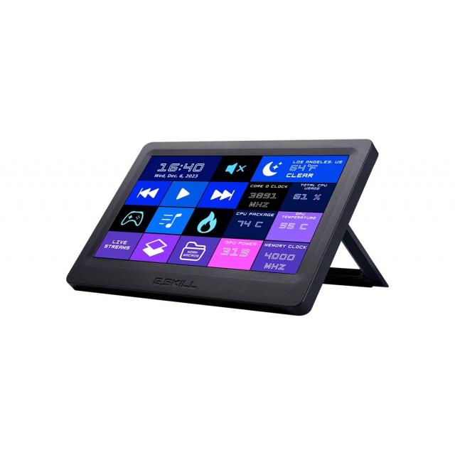 G.SKILL WigiDash Widget Dashboard 7-inch Touch Panel USB Powered