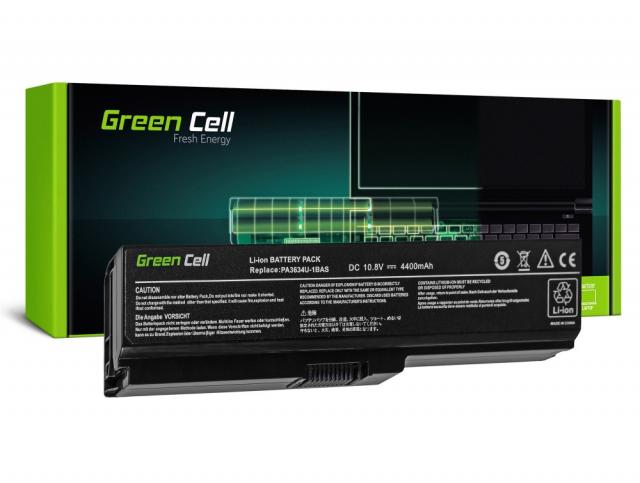 Laptop Battery for Toshiba Satellite C650 C650D C660 C660D L650D L655 L750 PA3635U PA3817U 10.8V  4400 mAh GREEN CELL 