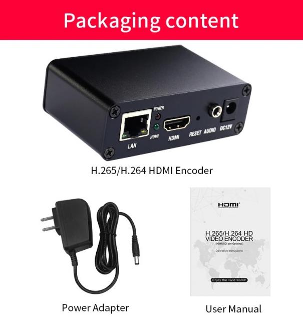 Енкодер декодер ESTILLO HDSW0019M1, H.265-HEVC / H.264-AVC, HDMI 