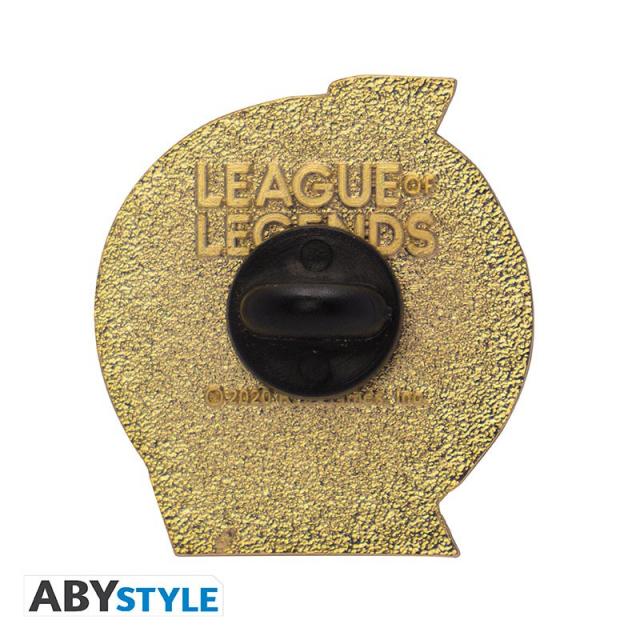 Комплект ABYSTYLE LEAGUE OF LEGENDS - Pck XXL glass + Pin + Notebook "Hextech logo" 