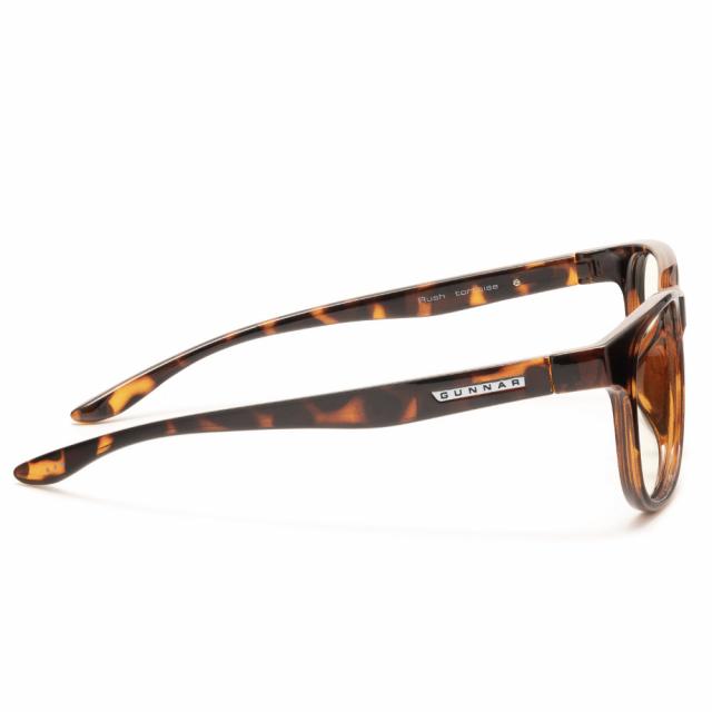 Детски компютърни очила GUNNAR Rush Kids 12+, Clear Natural, Кехлибар 