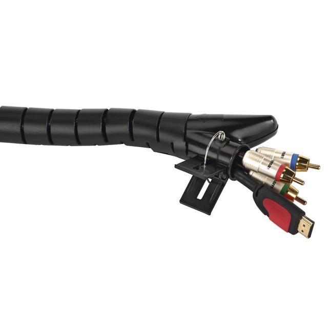 Hama Flexible Spiral Cable Conduit, Universal, 25 mm, 2 m, 220998 