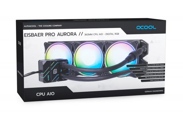 Alphacool Eisbaer Pro Aurora 360 CPU AIO 