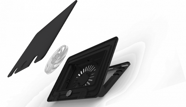 Охладител за лаптоп Cooler Master ERGOSTAND IV, Metal Mesh 