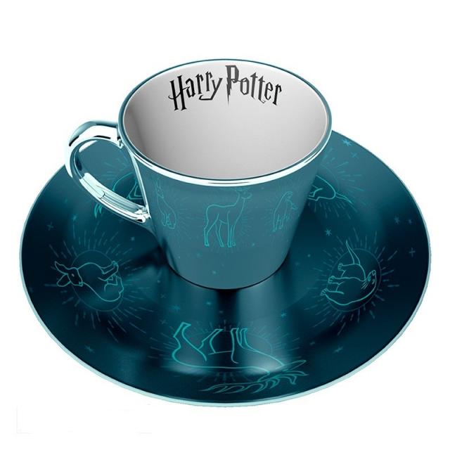 Комплект ABYSTYLE HARRY POTTER Mirror mug & plate set Patronus, Чаша, Подложка 