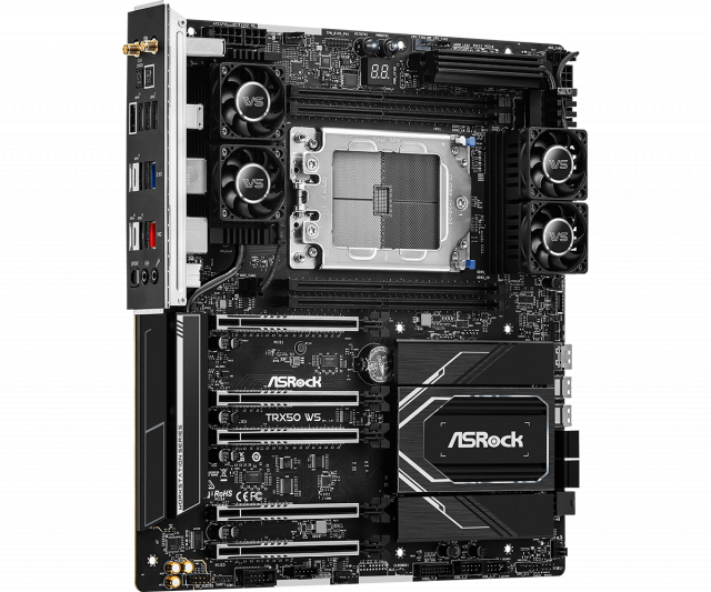 Motherboard ASROCK TRX50 WS, Socket sTR5, ATX, 4xDDR5 
