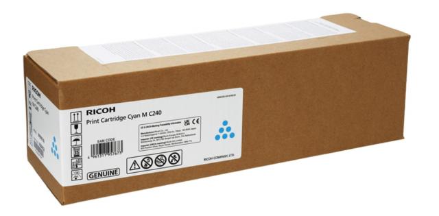 Toner Cartridge Ricoh M C240, MC240FW, P C200W, 4500 k, Cyan 