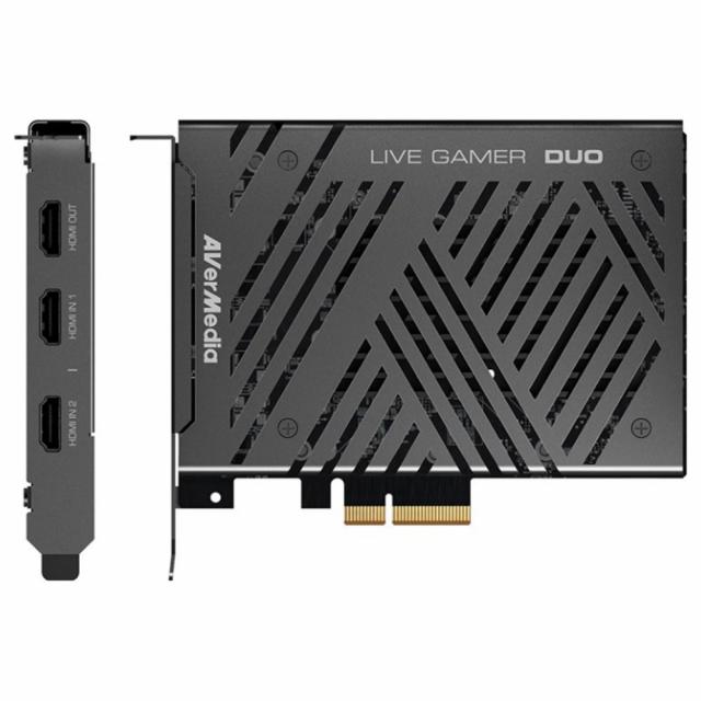 Вътрешен кепчър AVerMedia LIVE Gamer DUO, PCIe 