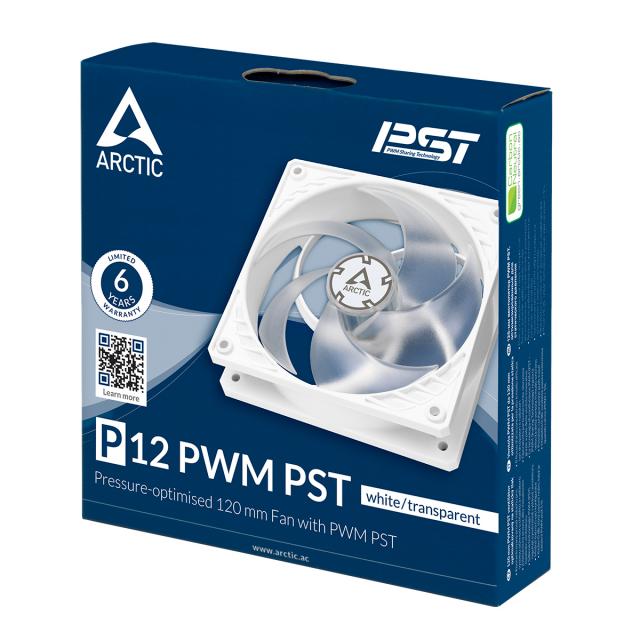 Вентилатор ARCTIC P12 PWM PST, 4 pin, 120 mm 
