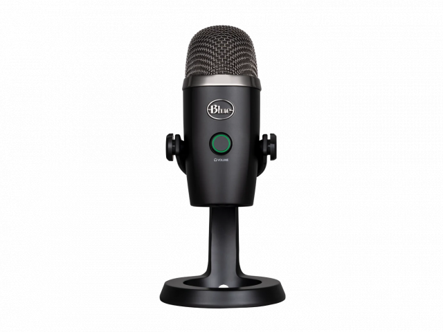 Premium Microphone Logitech Blue YETI Nano - Black 