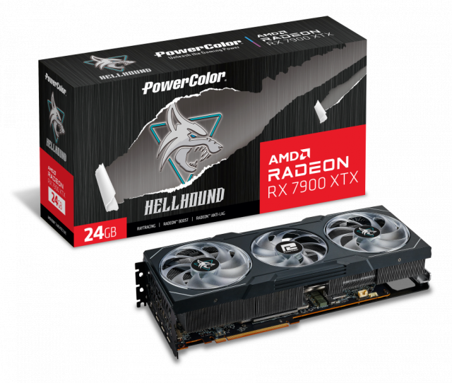 Видео карта Powercolor HELLHOUND RX 7900 XTX OC 24GB GDDR6 