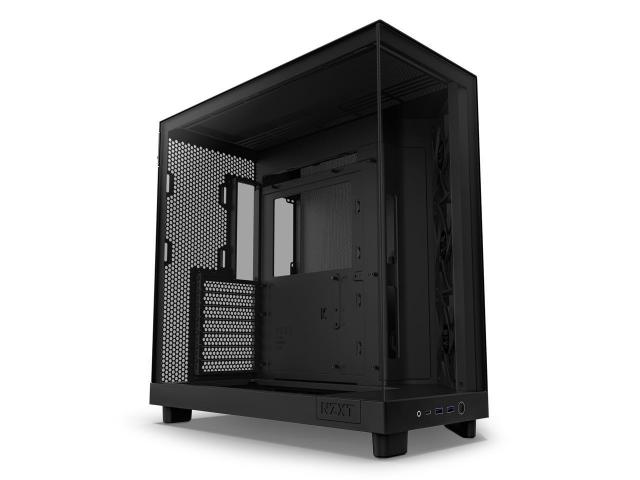 Кутия NZXT H6 Flow Matte Black - Middle Tower 