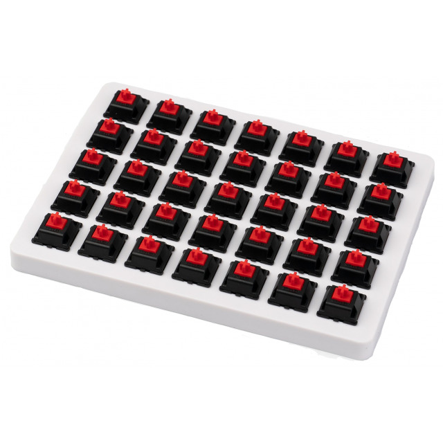 Keychron Switches for mechanical keyboards Cherry MX Red Switch Set 35 pcs
