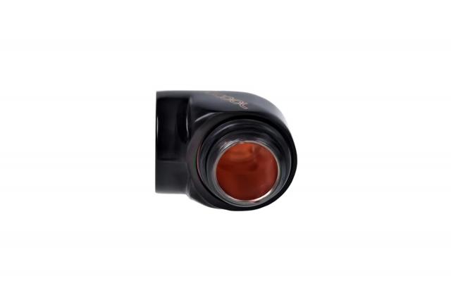 Alphacool HF L-connector G1/4 outer thread to G1/4 inner thread, deep black 