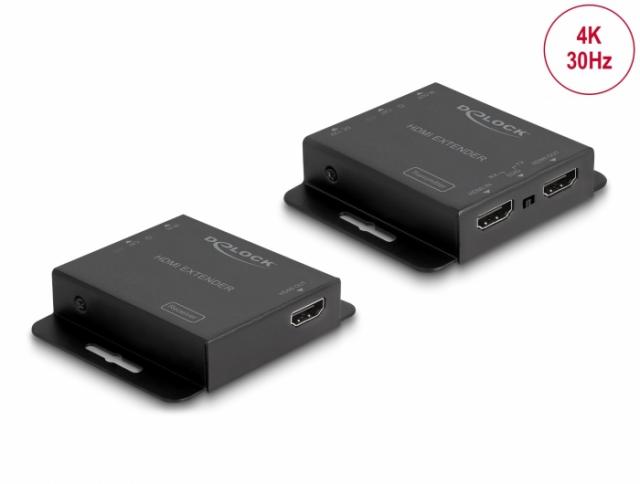 Delock HDMI Extender Set over Cat.6 cable 4K 30 Hz 