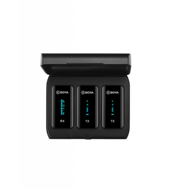 BOYA 2.4GHz Ultra-compact Wireless Microphone System BY-XM6-K2 