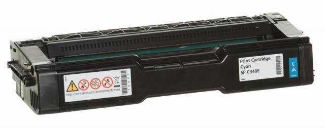 Toner Cartridge Ricoh SPC340E, 5000 pages Cyan 