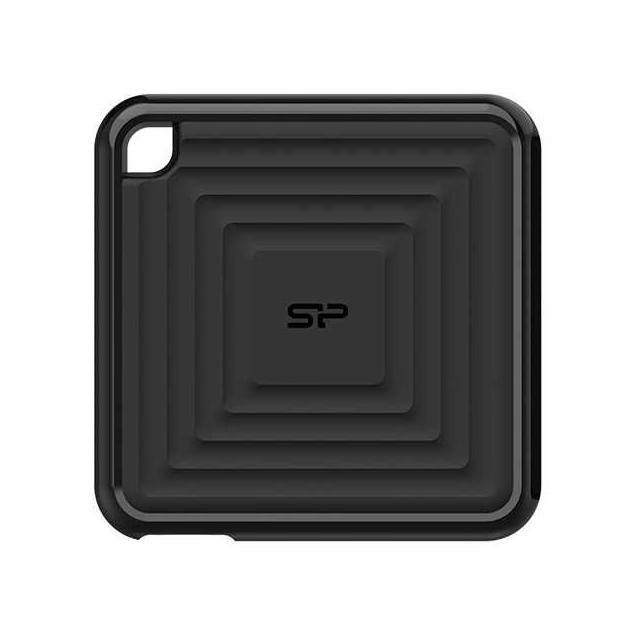 External SSD Silicon Power PC60, 1TB, USB 3.2 Gen2 Type-C, Black