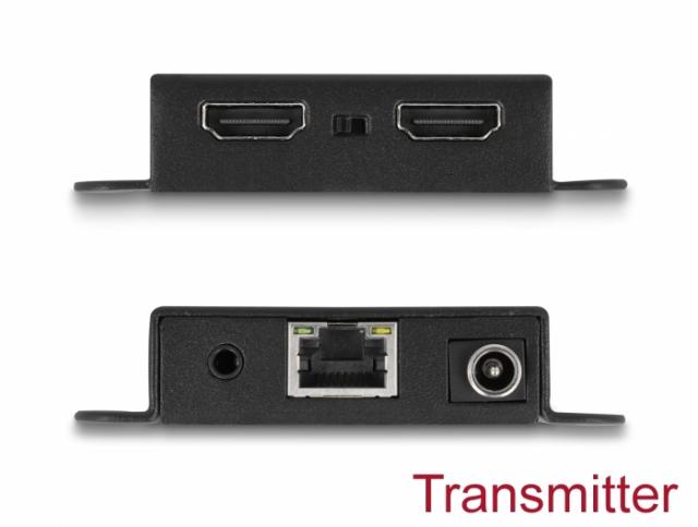 Delock HDMI Extender Set over Cat.6 cable 4K 30 Hz 