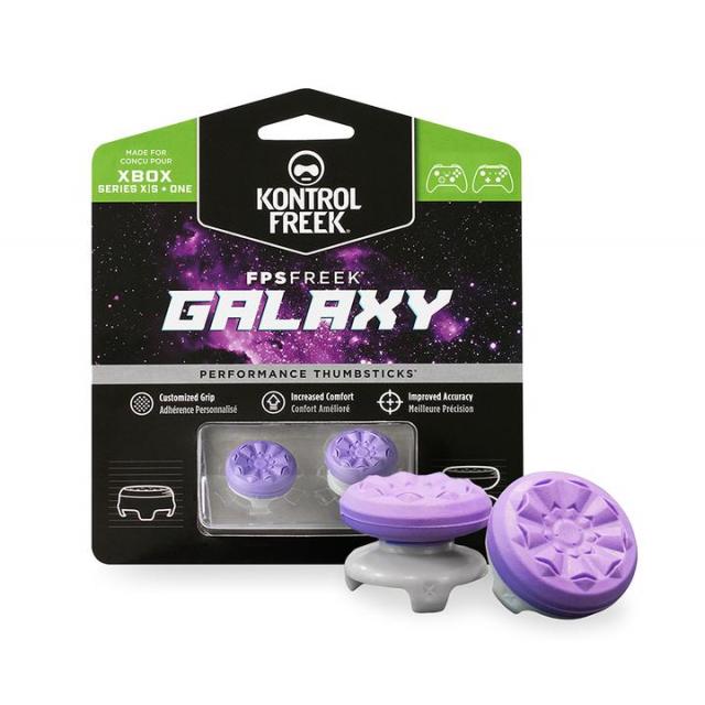 Сменяеми бутончета Thumb Grips KontrolFreek Galaxy XBox Series X|S / One, лилави