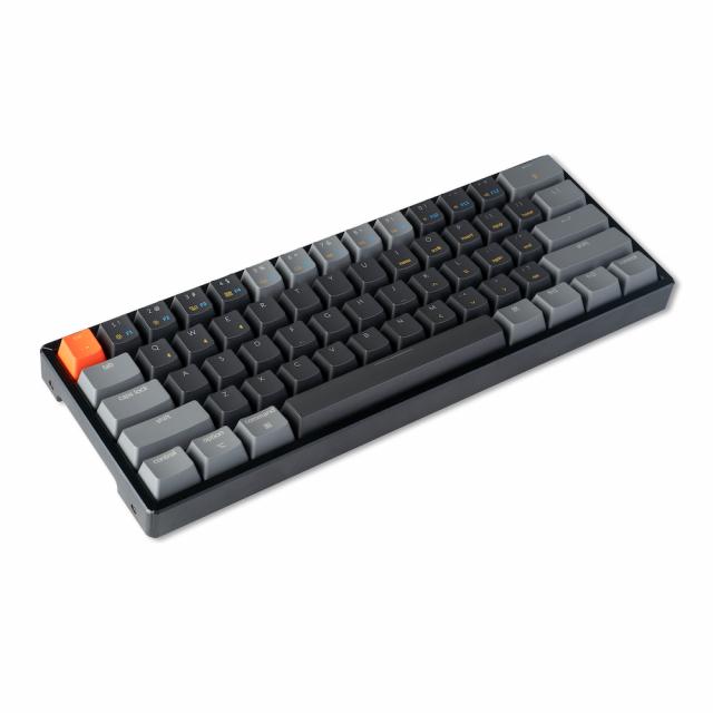 Геймърска Механична клавиатура Keychron K12 Hot-Swappable 60% Gateron Brown Switch RGB LED ABS 
