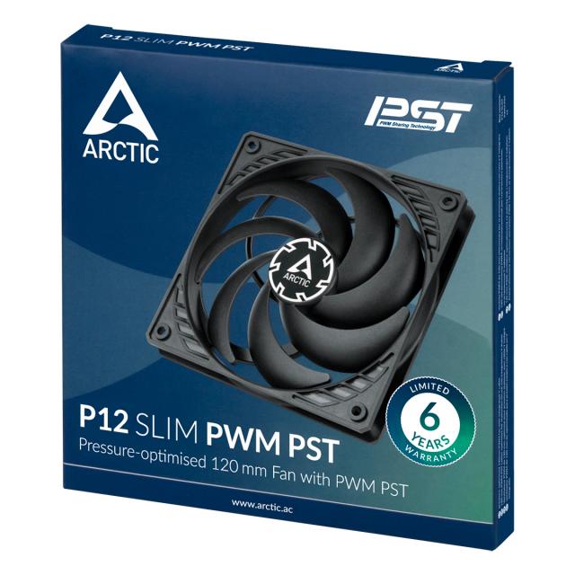 Вентилатор ARCTIC P12 SLIM PWM PST 