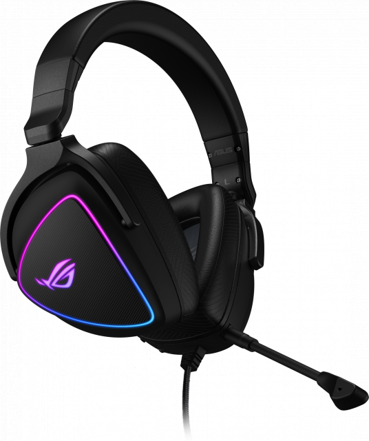 Геймърски слушалки ASUS ROG Delta S, USB-C, Aura Sync RGB 