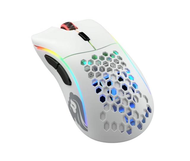 Геймърска мишка Glorious Model D Wireless (Matte White) 