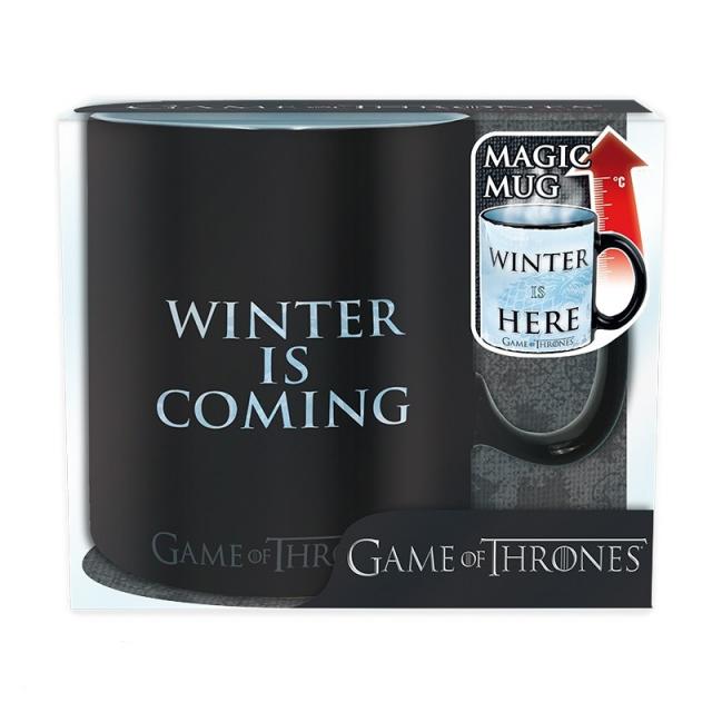 Чаша ABYSTYLE GAME OF THRONES Heat Change Mug Winter is here 