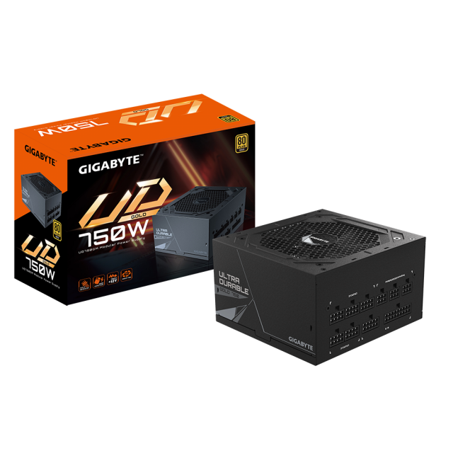 Захранващ блок Gigabyte UD750GM, 80 Plus, Gold,750W, Modular 